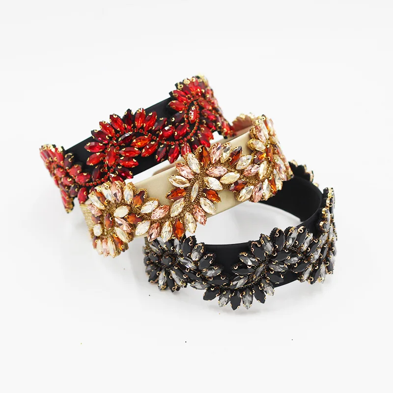 

New Lmited Edition Luxury Bride Wedding Headdress Baroque Crown Vintage Fashion Cross jewelry ornaments Queen women Hair Jewelry