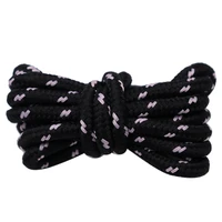weiou 4 5mm shoe accessories black pink polyester unisex shoelaces for men women sneaker canvas boots kidsadults hoodie ropes
