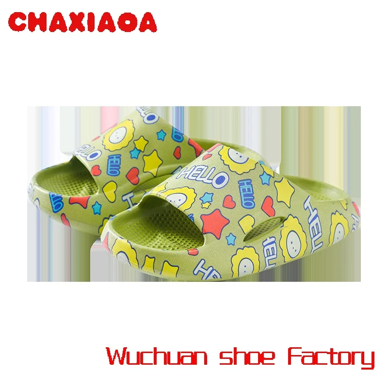 

Wholesale Custom Logo EVA Indoor Beach Cartoon Slides Outdoor Slides Shoes Children Sandals And Slippers For Kids