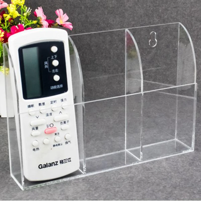 

3 шт., прозрачный акриловый держатель для пульта дистанционного управления