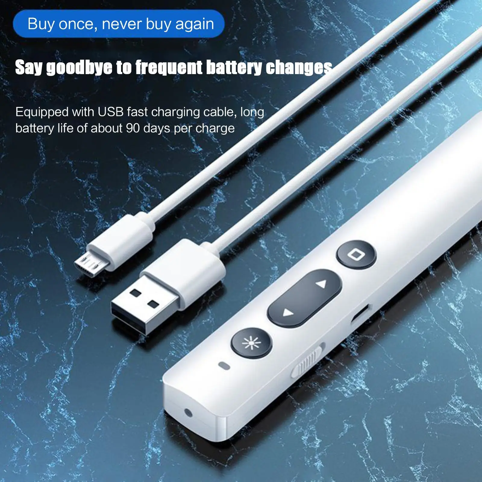 Фото Беспроводная ручка-указка с USB-управлением 2,4 ГГц №4