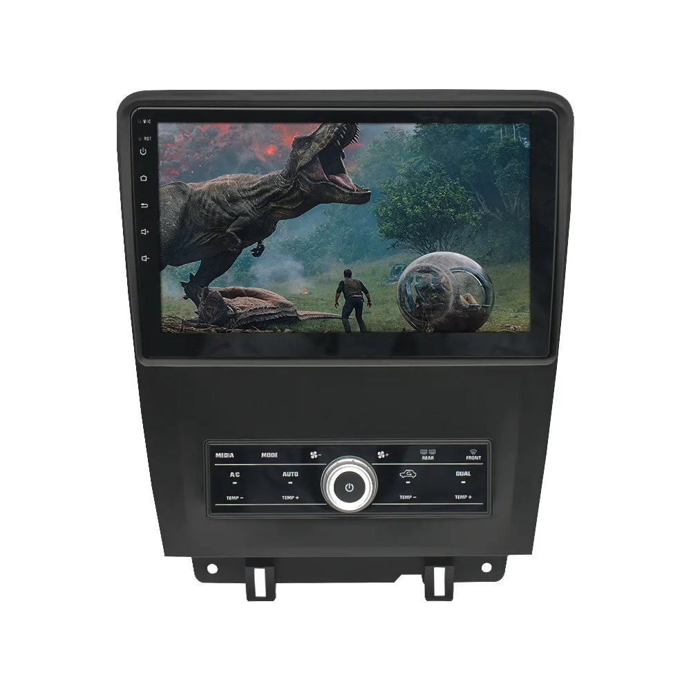 Android Tesla Style Car GPS Navigation For FORD Mustang Auto Radio Stereo Multimedia Player With BT WiFi Mirror Link |