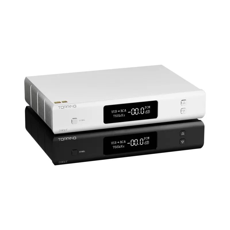 Настольный Hi-Fi декодер TOPPING D90LE ES9038Pro D90 LE DAC IIS Bluetooth 5 0 DSD512 PCM768kHz LDAC Полностью