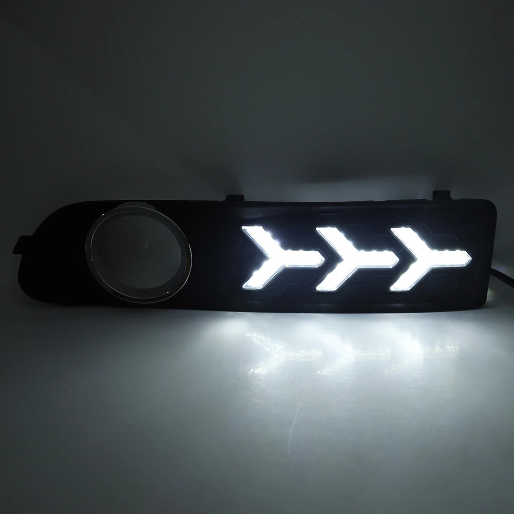 Pair of 12V LED Three Colors Daytime Running Lights DRL Fits for S80 06-15 Volvo DRL§2015 DRL§Volvo |