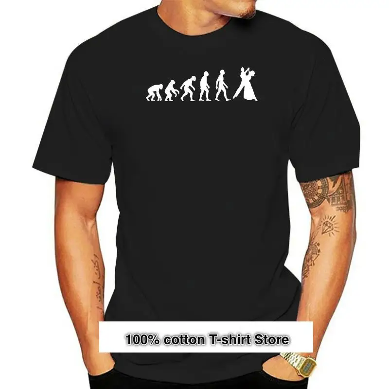 

Camiseta de baile de salón de evolución de hombre, bailarina, baile, 10 colores, camiseta estampada, camisetas de manga corta