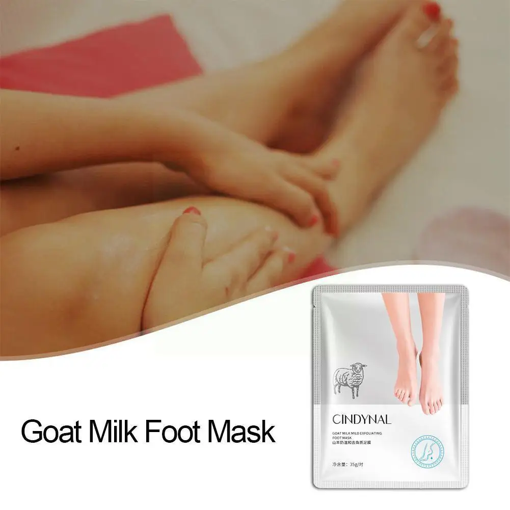 

Goat Milk Foot Moisturizing Hand Exfoliating Dead Foot Care Remove Pedicure Foot Skin C3k2