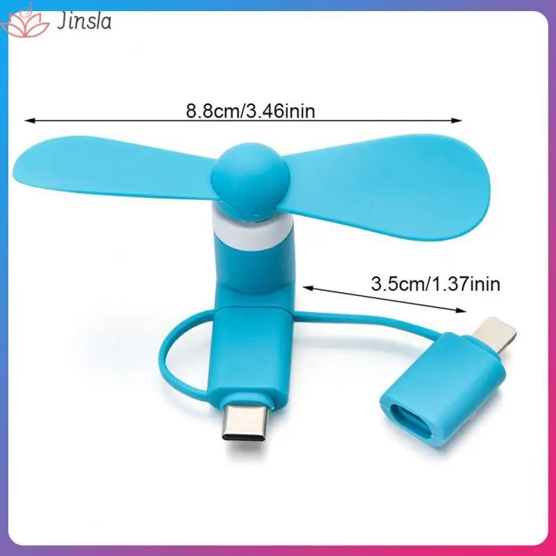 

High Quality Micro Mini Fan Portable Cooling Fans For Type-c Android Usb-c Electric Phone Fan Travel Portable Flexible Creative