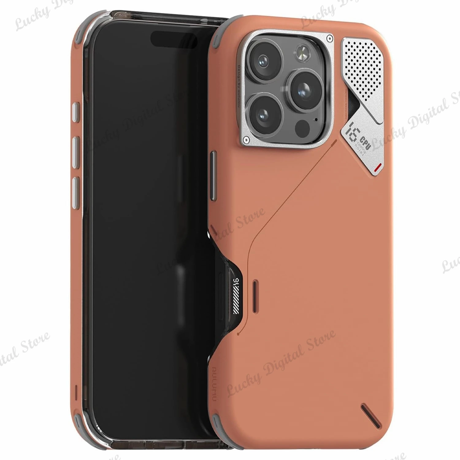 Противоударный чехол Aulumu A16 ультратонкий с настоящим охлаждением алюминиевая