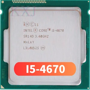 Intel Core i5-4670 i5 4670 3.4 GHzクアッドコアcpuプロセッサー6m ...