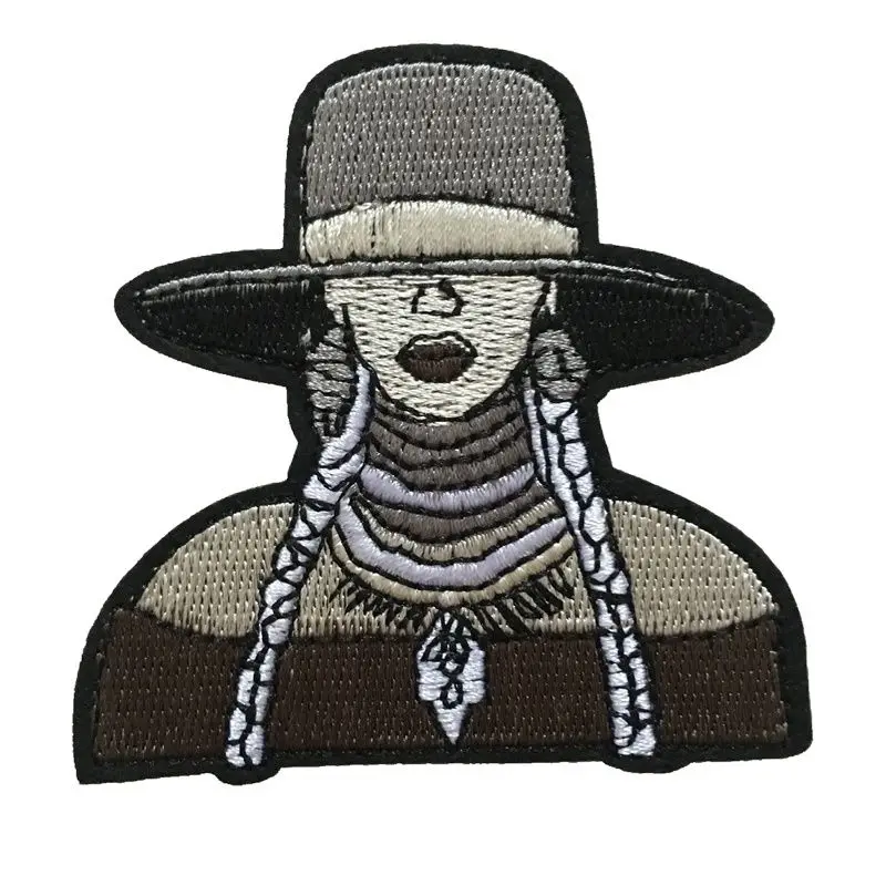 Новая соломенная шляпа для девушек вышитые утюгом нашивки одежды модная женская