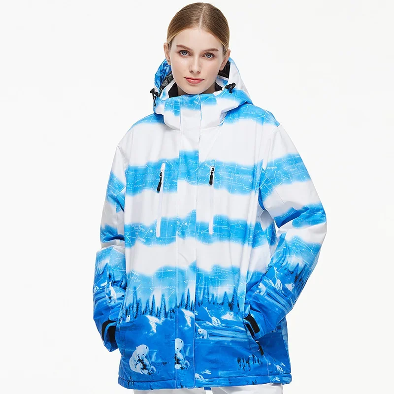 Женская толстовка зимняя куртка водонепроницаемая лыжная Мужская Новинка 2025