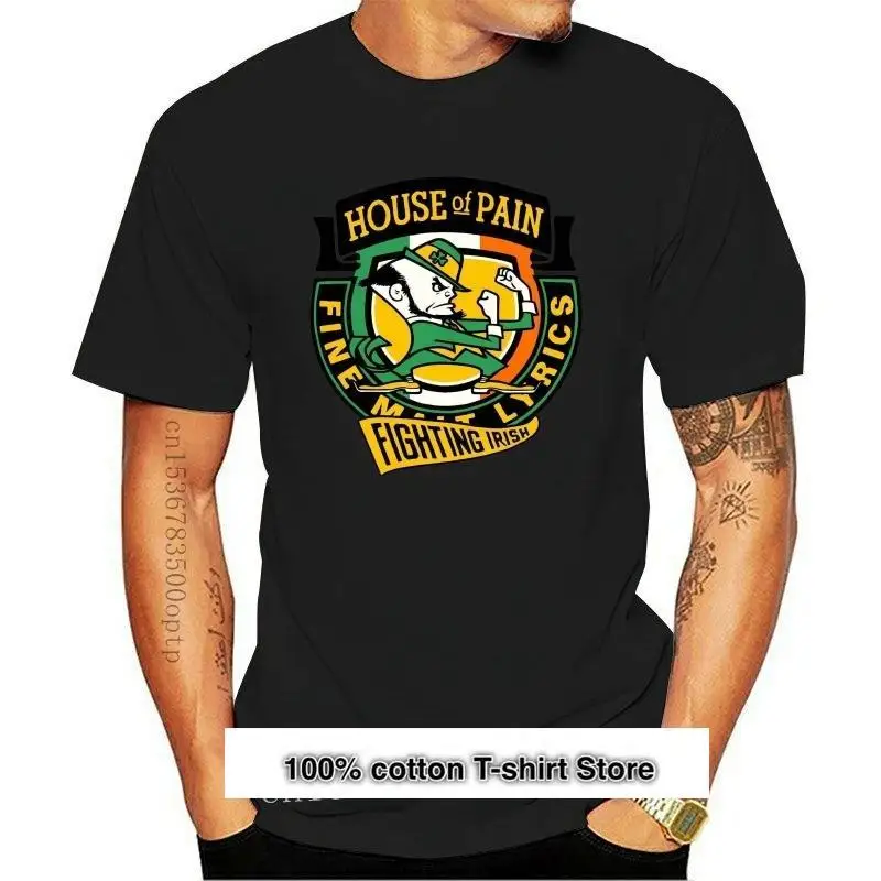 

Camiseta blanca de la casa del dolor Fine Malt Lyrycs * Fighting Irish para hombres, talla S a 3xl, nueva