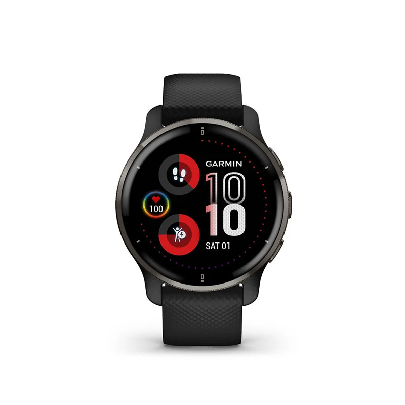 

Original Garmin Venu 2 Plus Smart Sports Watch Fitness Heart Rate Blood Oxygen Running Hands-free Call With AMOLED Touch Screen