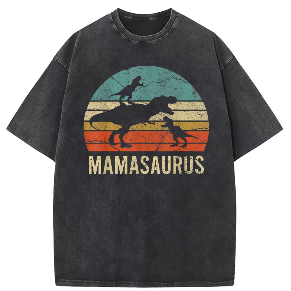 

Mommy Mom Mama Dinosaur Funny Women T-shirts Wholesale Long Sleeve Europe Sweatshirts Mens Tshirts Customized Clothing Autumn