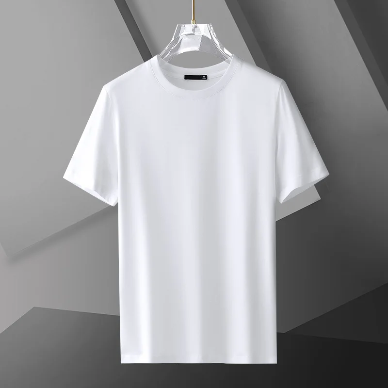 

2022 Personalized Customize men t shirt short sleeve tshirt A1043 print round neck polyester spandex