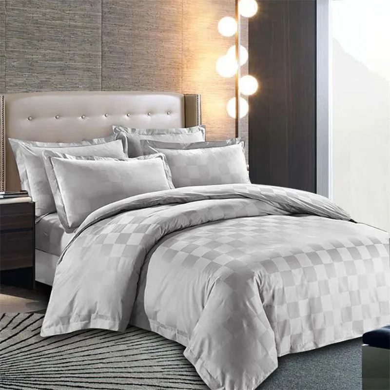 4/6Pcs Duvet Cover Set Bed sheet Pillow shams Breathable and