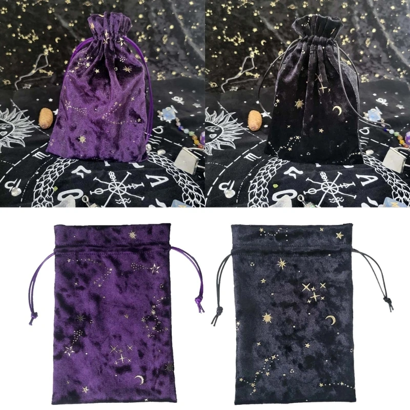 

Pendulums Board Game Jewelry Dowsing Divinations Tarot Card Flannelette Bag