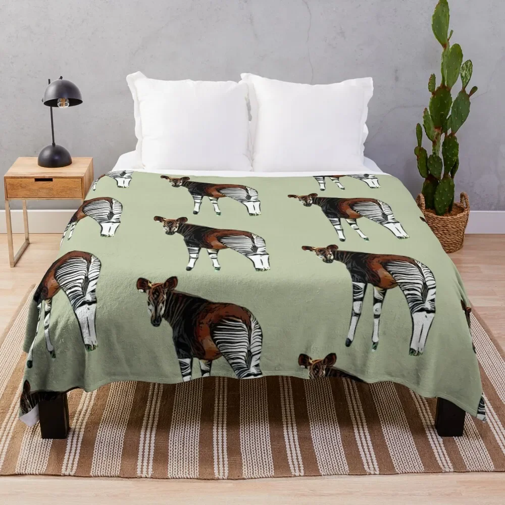 Фланелевое одеяло Okapi