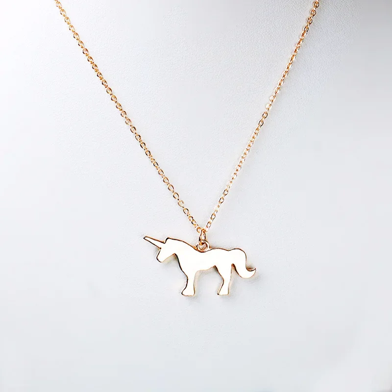 Модное ожерелье с единорогом оптовая продажа модные аксессуары Amazon дилер Batavas из