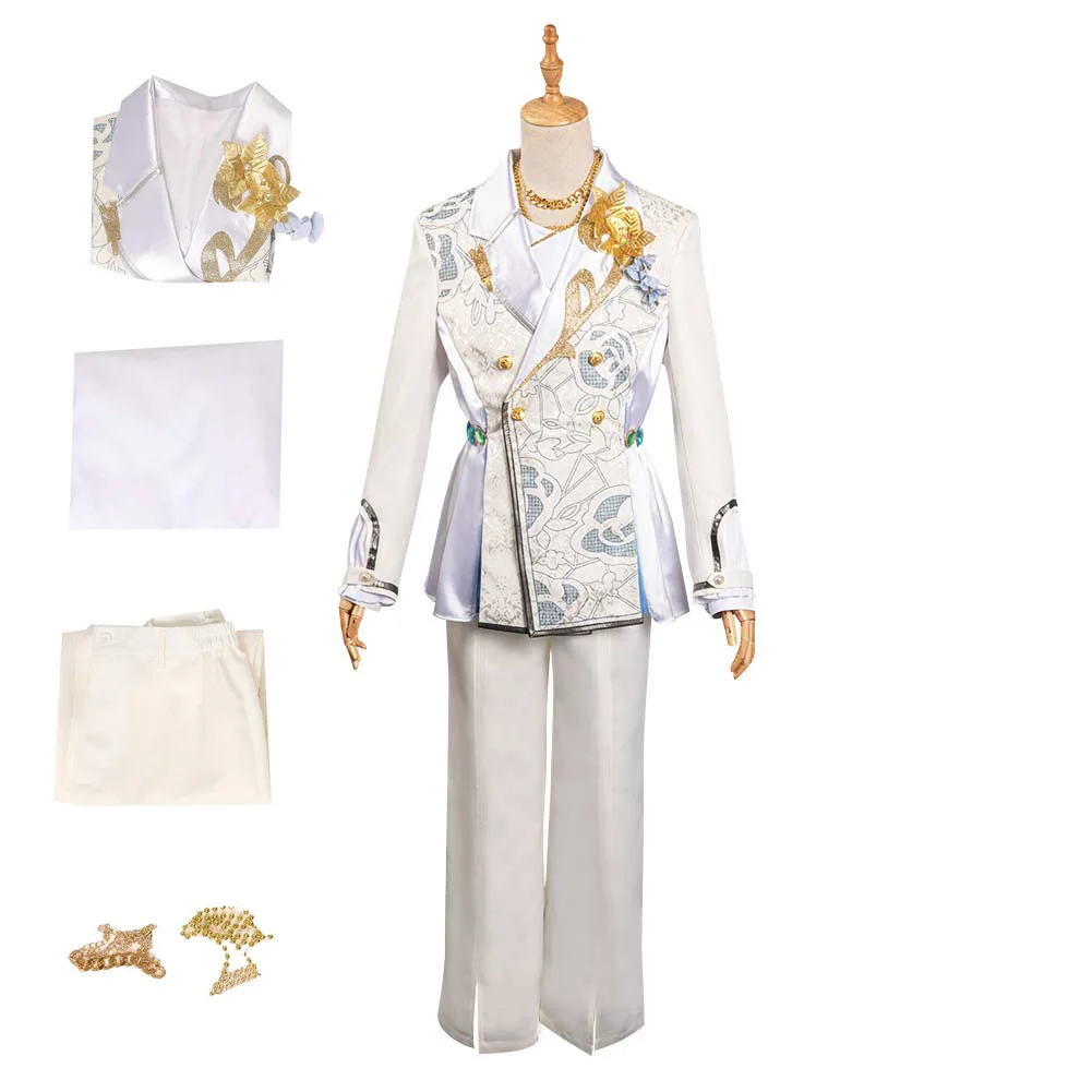 

Костюм для косплея Tsukinaga Leo с аниме звездами, кофта со штанами для Хэллоуина, карнавала, детской одежды, костюм для ролевых игр для женщин и девочек