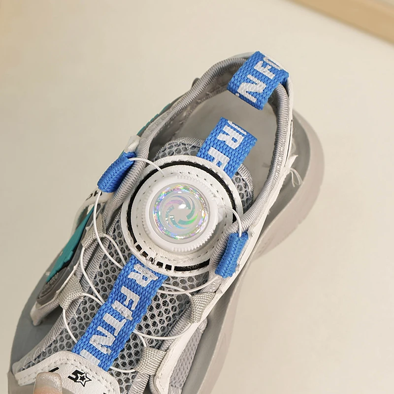 Летняя детская обувь сандалии для мальчиков модные уличные Прогулочные