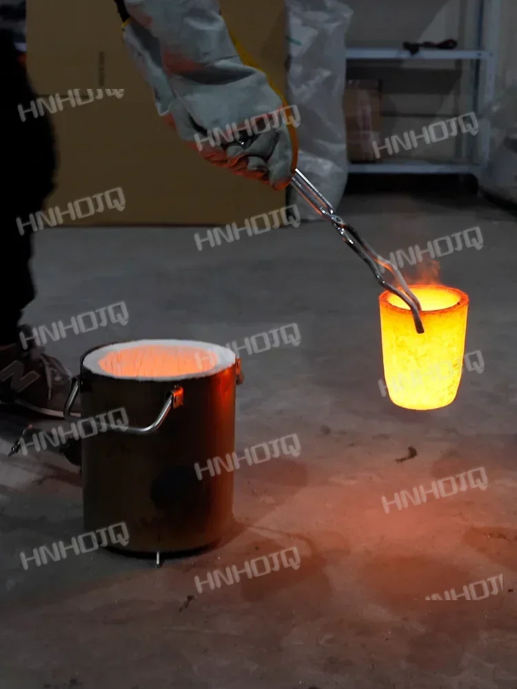 Furnace Accessories Brickearth Graphite Crucible High Temperature Resistance 1800 Degrees Professional Smelting Gold Silver