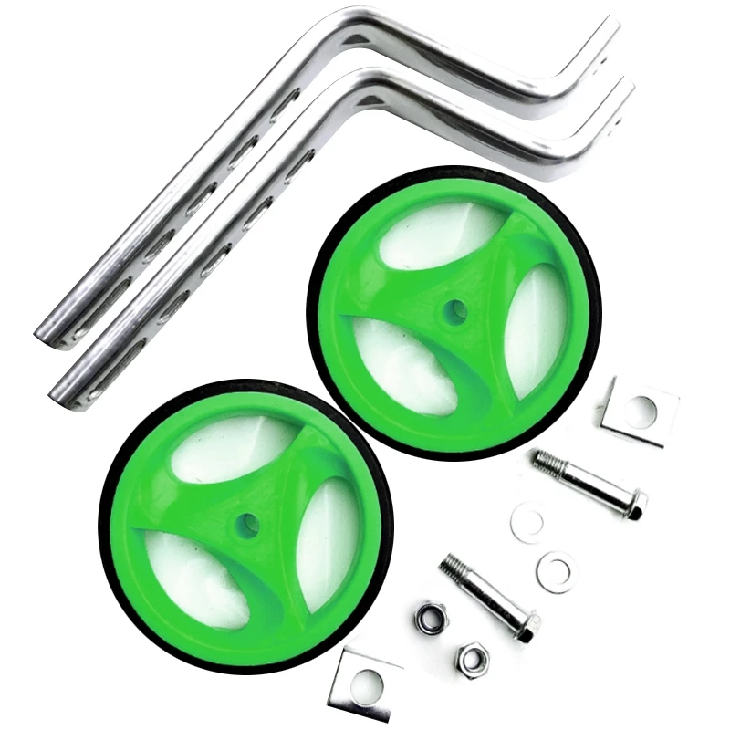 

Случайные цвета, Вспомогательные колеса для детского велосипеда, Вспомогательные колеса, универсальные велосипедные принадлежности