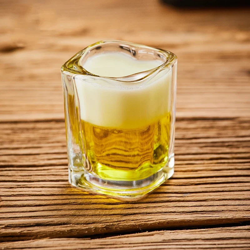 Посуда для бара пивные чашки в форме сердца прозрачная стеклянная чашка стакан