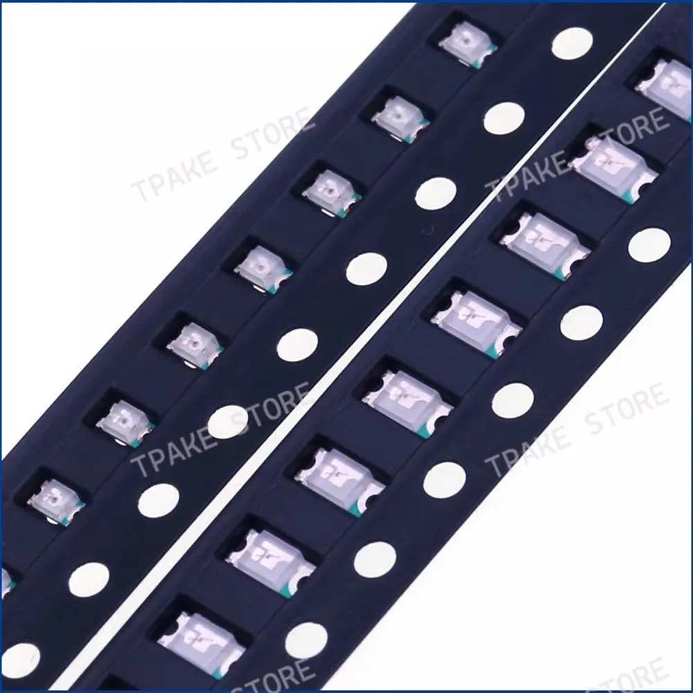 100 шт. SMD светодиодов 0402 0603 0805 1206: красные, синие, белые, зеленые, оранжевые, розовые, высококачественные, с прозрачным чипом, для поверхностного монтажа (art.: 3920daefe7064) - 3920daefe7064