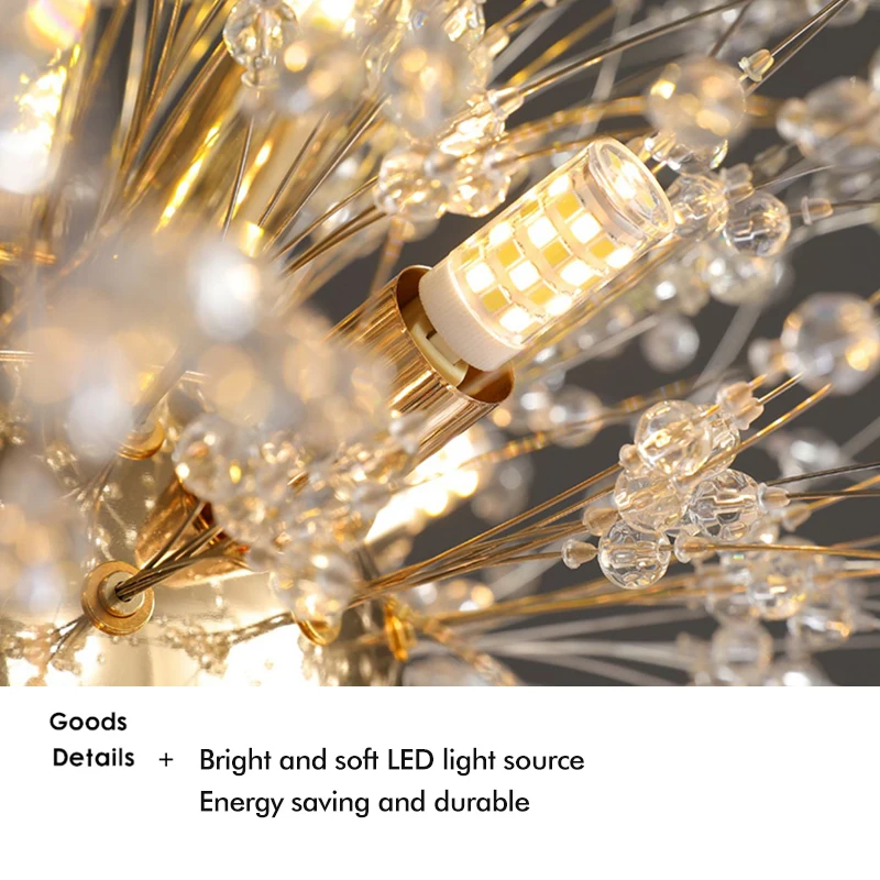 Современные потолочные люстры IRALAN 2024 Роскошные хрустальные светильники 3 цвета