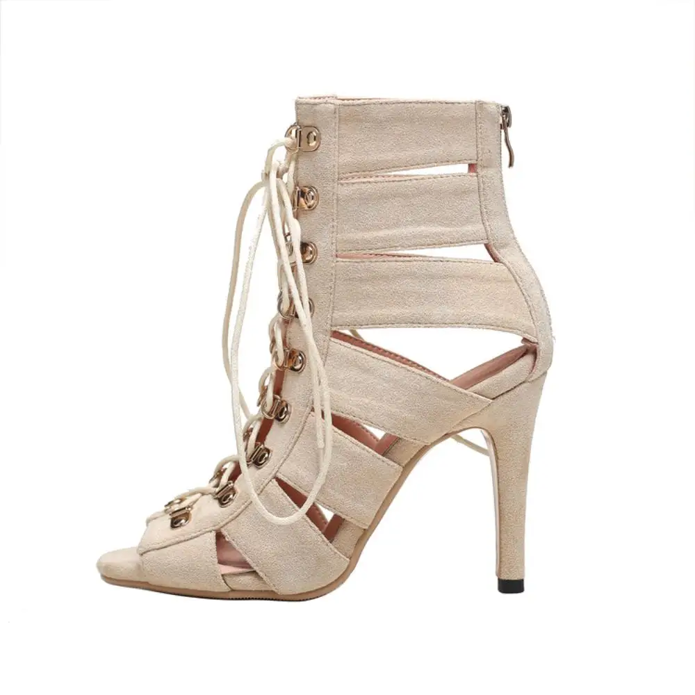 Outdoor Dance Women Sexy Stilettos High Heels Women Dance Shoes Boots Latin Zapatos de baile Latino Salsa Shoes For Women