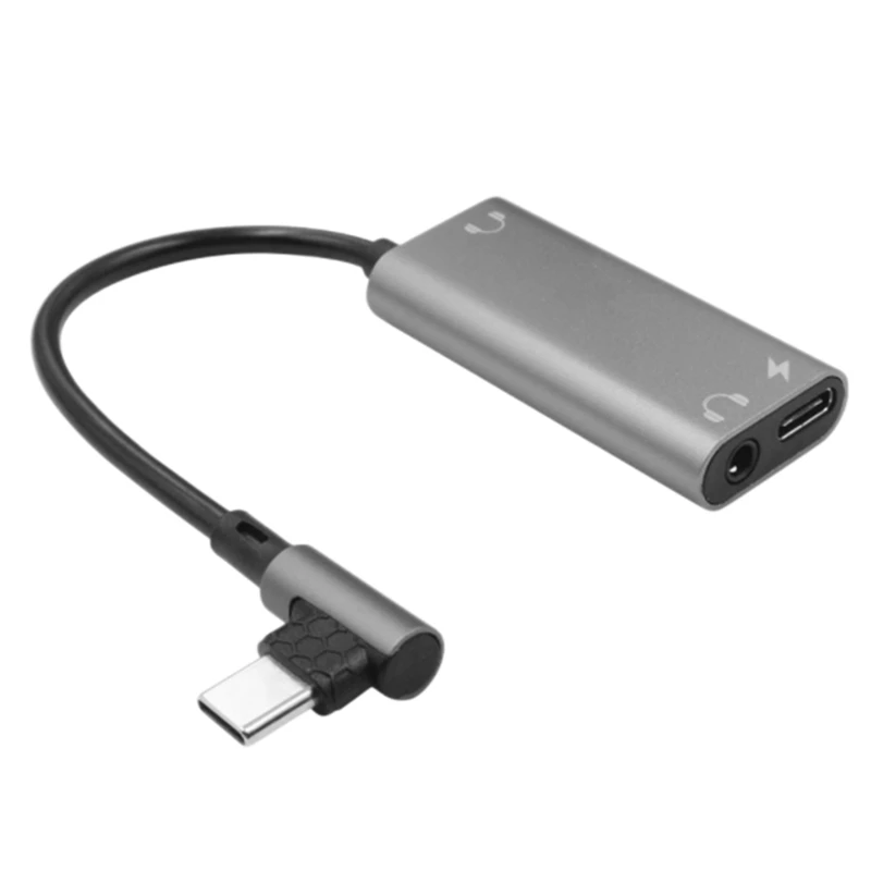

Amplifier Type-C Adapter 3.5 Headphone Charging Three-In-One Type-C Headphone Adapter Cable Adapter