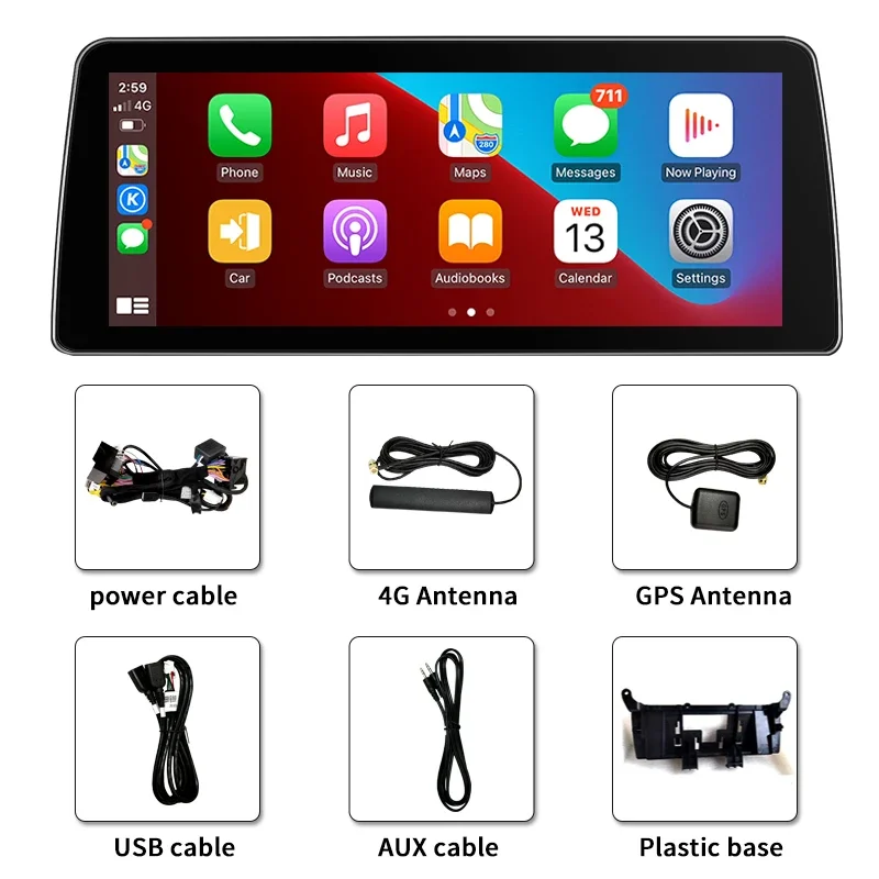 12 3 &quotCarplay DSP Android 13 0 8G + 256G 8Core GPS Автомобильный Радио плеер Wifi мультимедиа для BMW \ 4