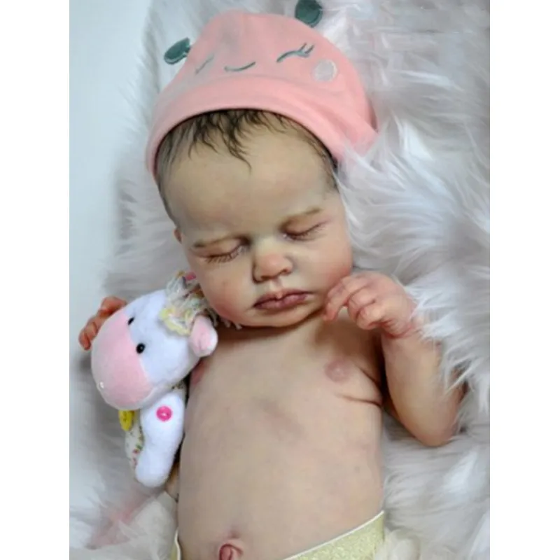 Кукла реборн ADFO 20 дюймов Реалистичная Неокрашенная из силикона | Игрушки и хобби