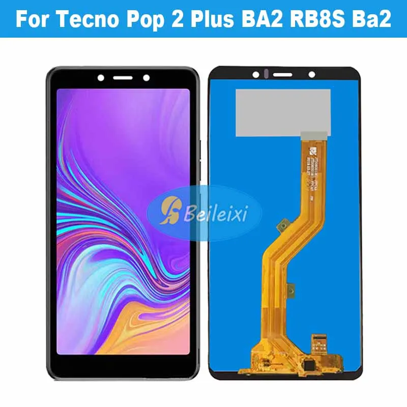 

For Tecno Pop 2 Plus BA2 RB8S Ba2 LCD Display Touch Screen Digitizer Assembly For Tecno Pop 2 Plus