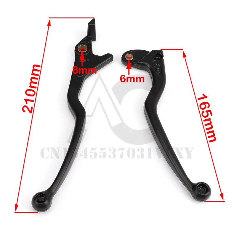 GN125 Рычаг переднего тормоза мотоцикла GS125 Левый рычаг ручки для Suzuki 125cc сцепления