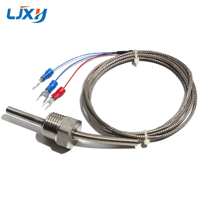 Зонд термопары LJXH PT100 6*50 мм, резьба M8/M12/M16/M20