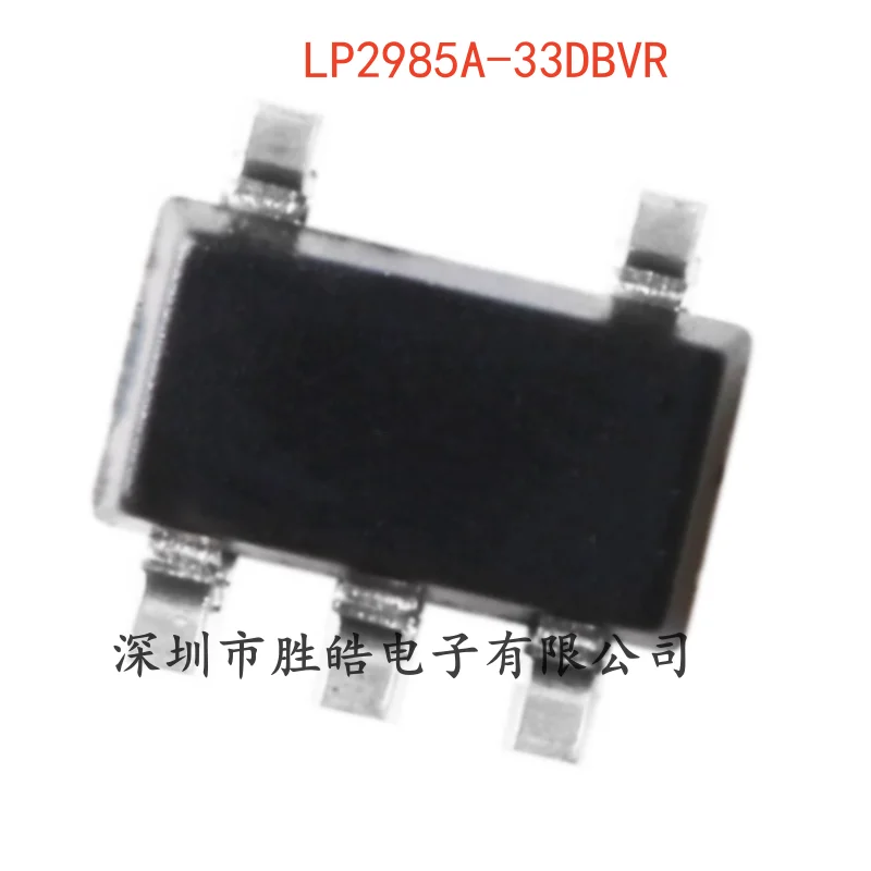 

(10PCS) NEW LP2985A-33DBVR 3.3V 150MA Low-Dropout Regulator Chip SOT-23-5 LP2985A Integrated Circuit