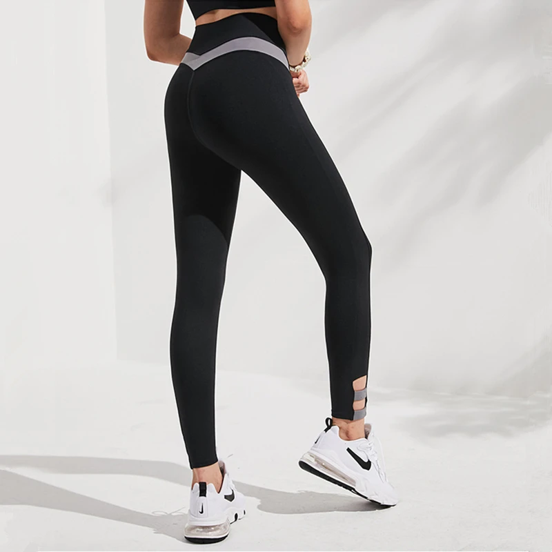 Women Sport Leggings High Waist Slim Running Yoga Pants Hip-Lifting Gym Legging Quick Dry Fitness Tights Jogging Trousers Female