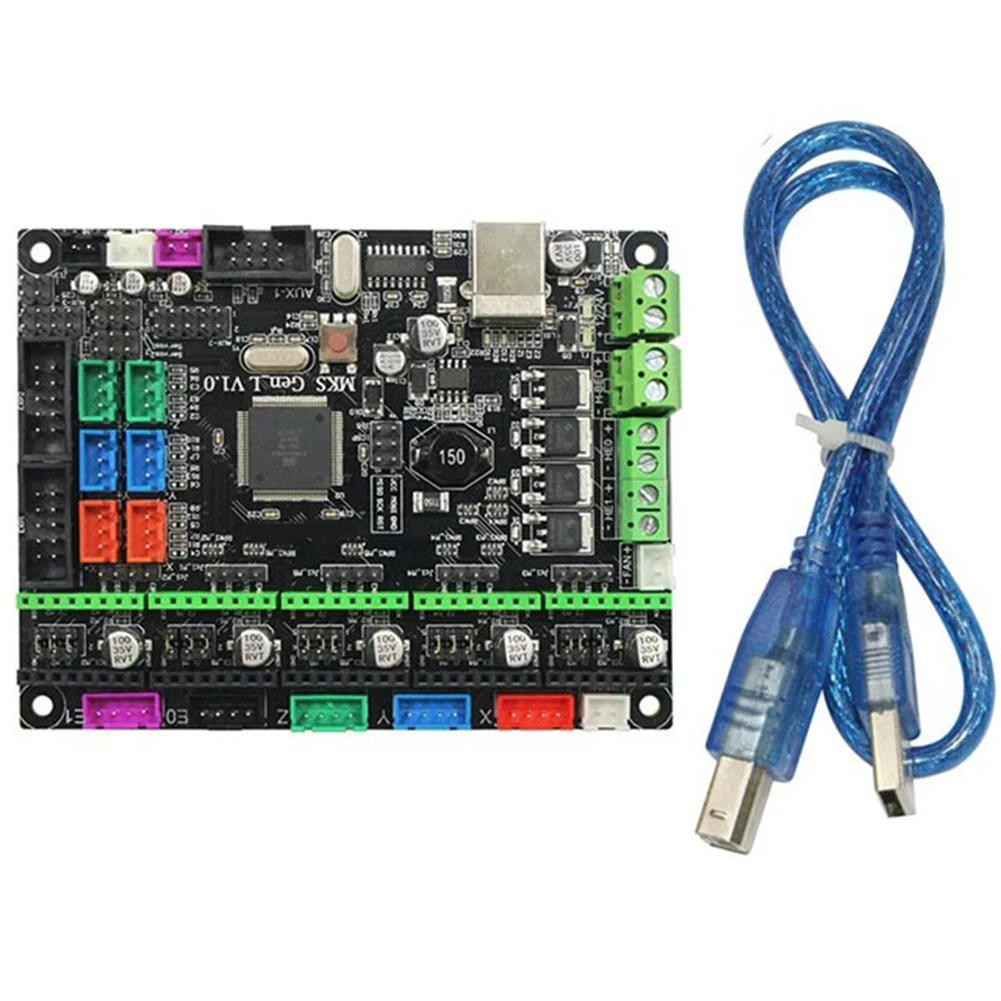 

3D Printer Motherboard MKS Gen-L V1.0 Printer Control Board Compatible with Ramps Open Source Marlin