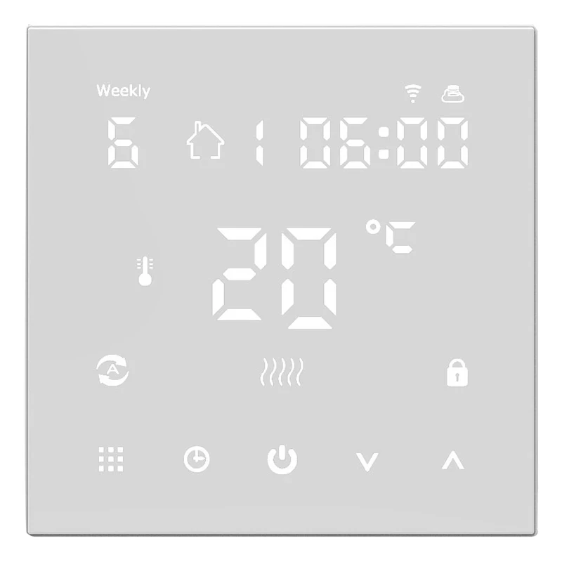 

Smart Thermostat Temperature Controller Electric Floor Heating System Thermostats Digital Underfloor