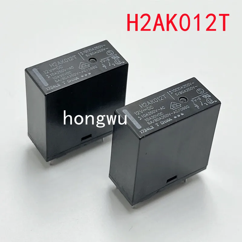 100% оригинальный новый 2 шт./H2AK012T FTR-H2AK012T 12 В постоянного тока реле 10 А 4 контакта