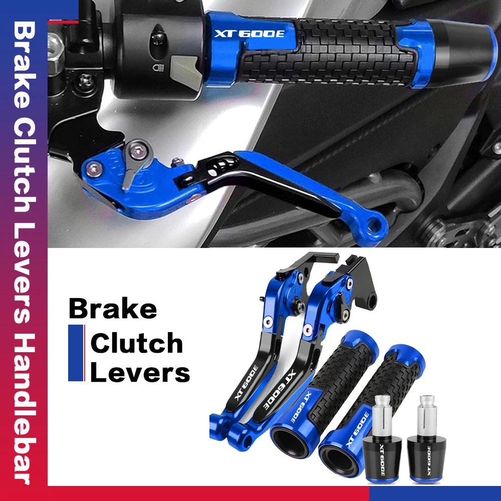 

Motorcycle Tool Parts Adjustable Brake Clutch Levers Handlebar Knobs Handle Hand Grips Ends For YAMAHA XT600E XT 600E 1990-2003