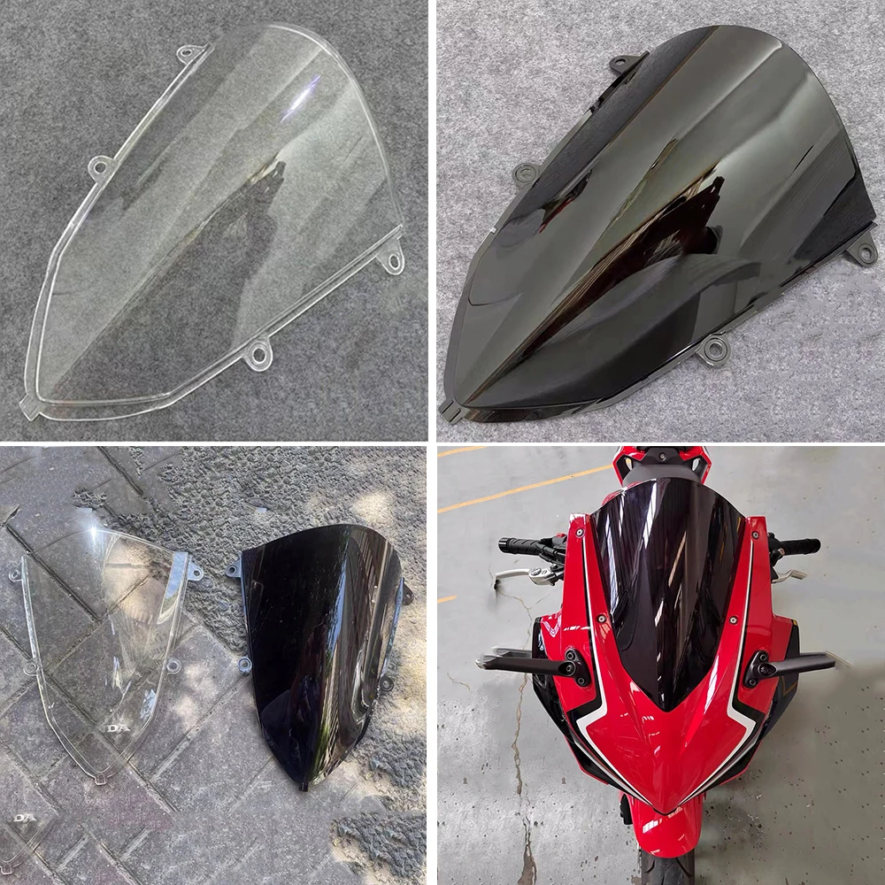 

Motorcycle Windshield Parabrisas Windscreen Screen Wind Deflector For Honda CBR500R CBR400R CBR 500R 400R 2019 - 2021 2022 2023