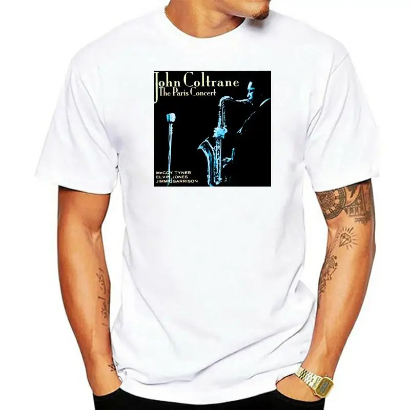 

2019 Summer T Shirts For Men John Coltrane Paris Coltrane Black Men'S T Shirt S 3Xl 034057