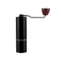 jocafo portable stainless steel burr coffee grinder manual coffee mill mini portable coffee maker