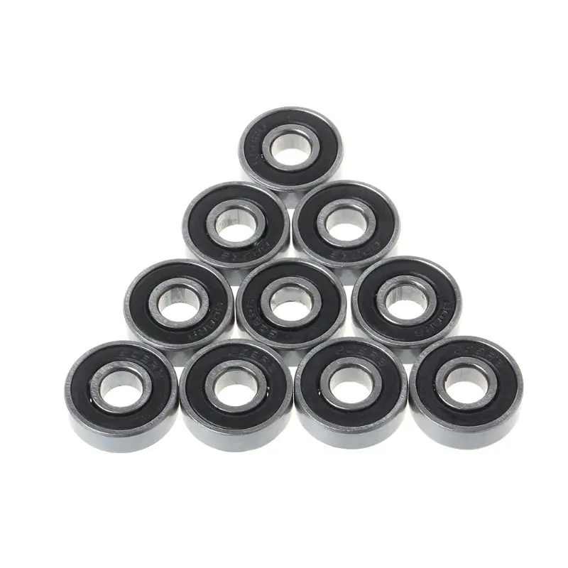 

10 Pcs Bike Skateboard Scooter Ball Roller Bearing Skate Spare Parts Groefkogellagers 8 x 22 x 7 mm-608ZZ/608RS