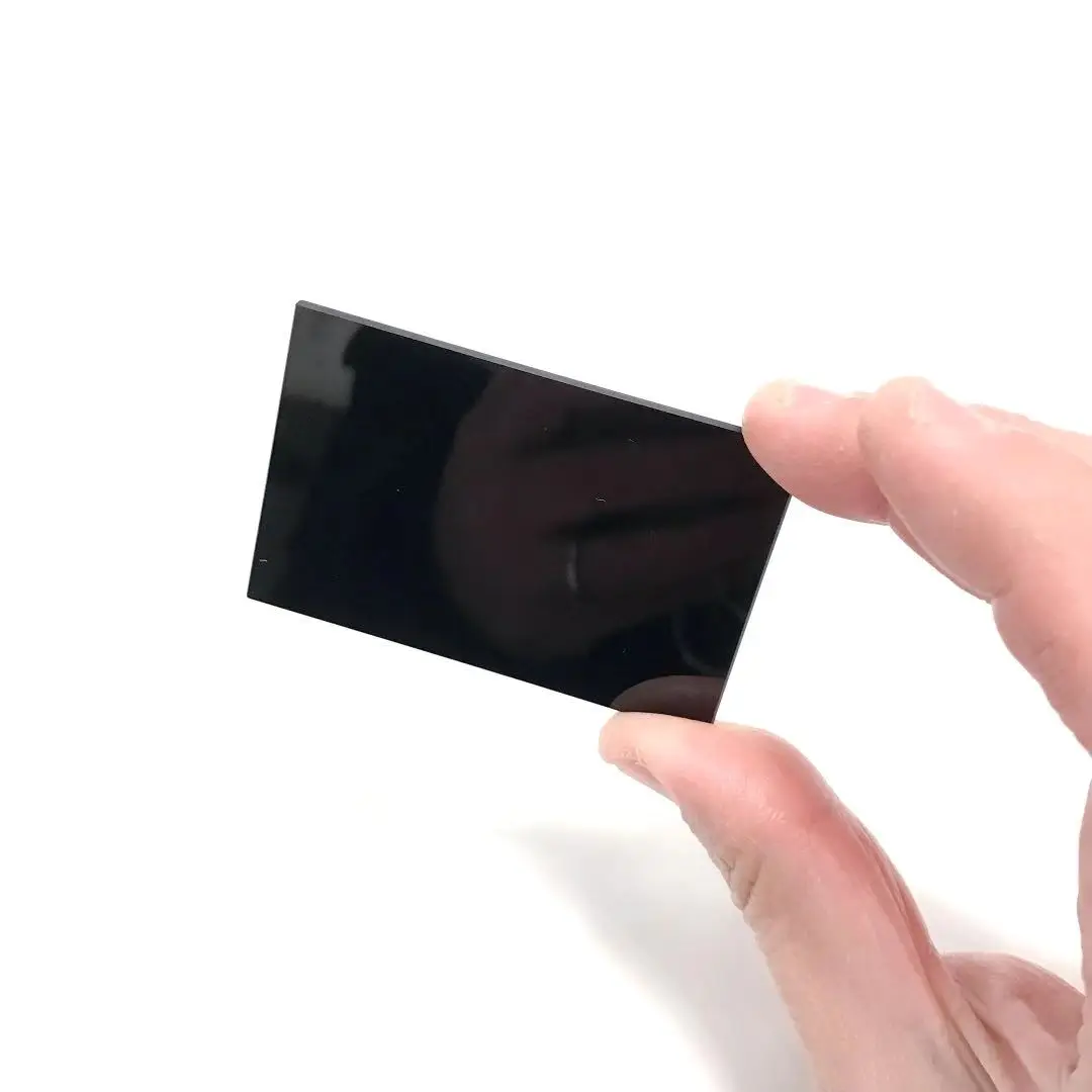 Индивидуальные различные размеры 302 нм 312 нм УФ-фильтр черного цвета стекло ZWB1 для удаления видимого света ультрафиолетовая флуоресценция