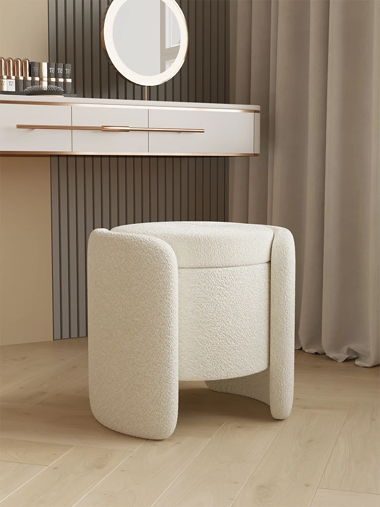 

Furniture Ottoman Storage Vanity Bench Headboards Stool Living Room Cabinets Bed Heads Dressing Stool Storage Round Stool