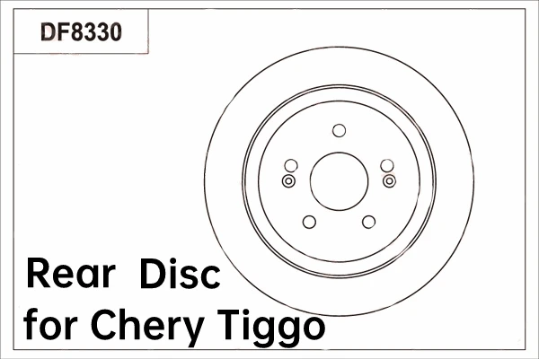 Тормозные диски chery tiggo 8